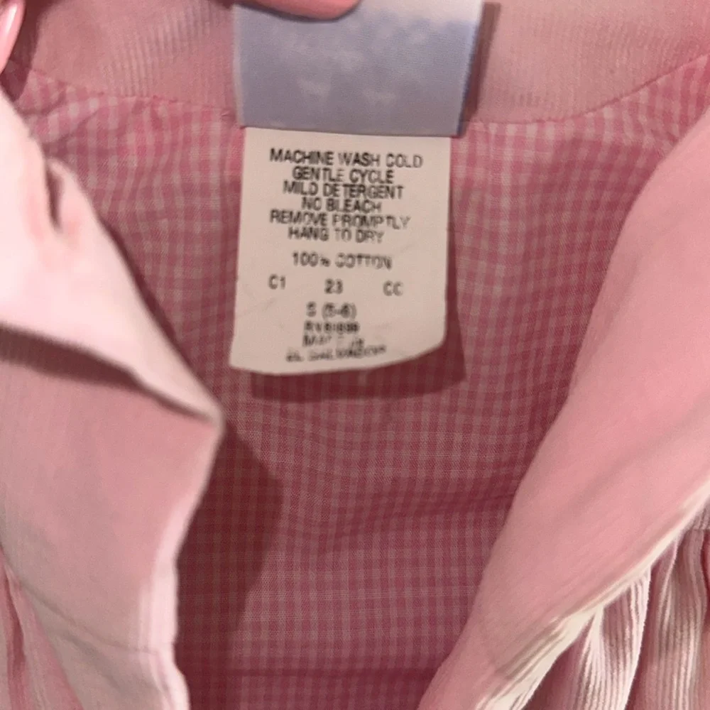 Kelly’s Kids Fine Cord Pink Corduroy Coat Jacket, Size 5-6